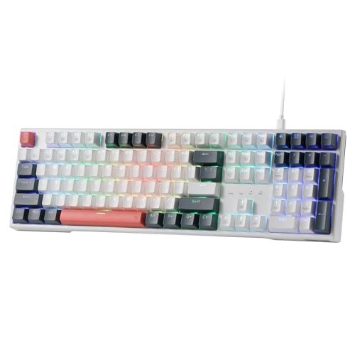 Redragon K668 RGB: análisis del teclado mecánico de 108 teclas con iluminación y switches intercambiables