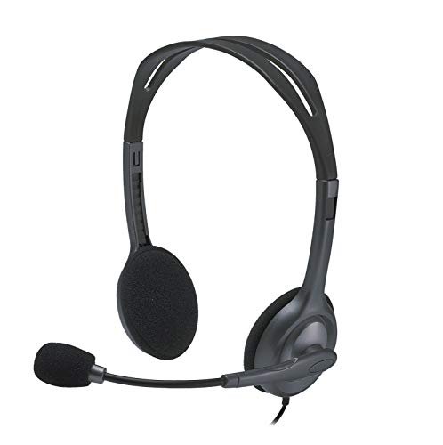 Logitech H111 Auriculares con Cable: Audio Estéreo Asequible para Videollamadas y Uso Diario en 2025